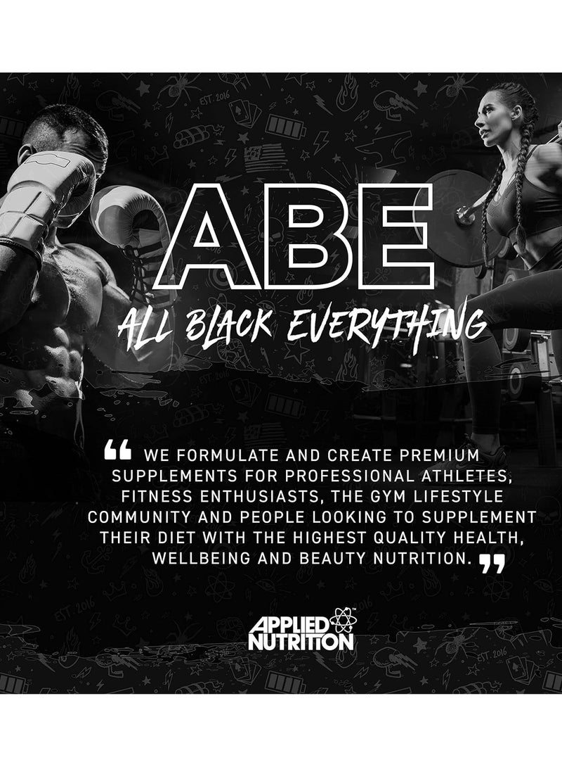 Applied Nutrition Abe Pump Stim-Free Blue Razz 500Gm 40 Servings - Image 2