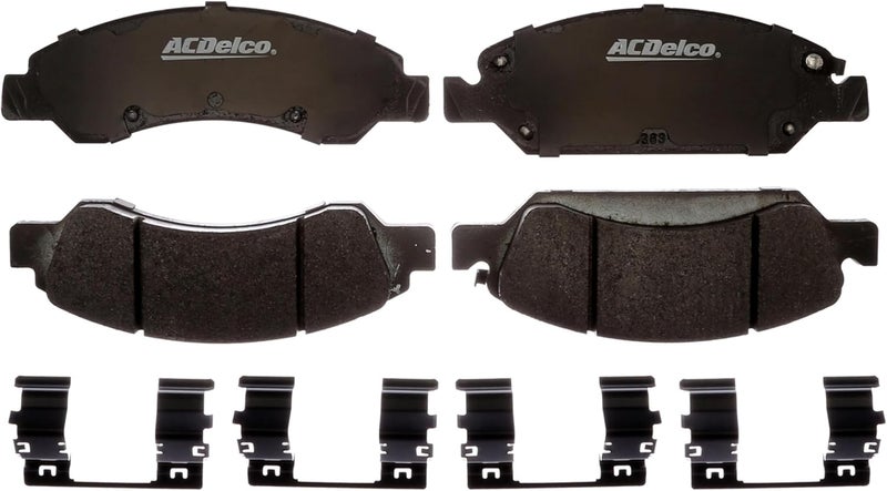 ACDelco Gold Enhanced Performance Semi-Metallic Front Disc Brake Pad Set (Police) - 17D1367MHPVF1