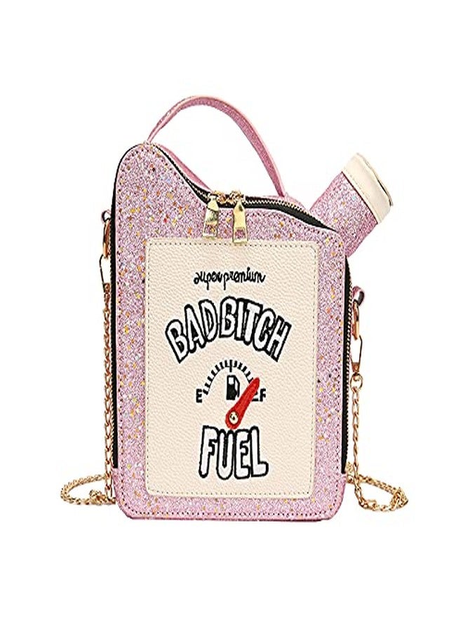 KUANG! Women Fashion Sequin Crossbody Bag Fun Gasoline Handbag Shoulder Bag for Women Messenger Tote Bags - Image 1