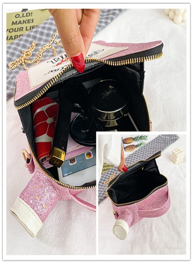 KUANG! Women Fashion Sequin Crossbody Bag Fun Gasoline Handbag Shoulder Bag for Women Messenger Tote Bags - Image 5