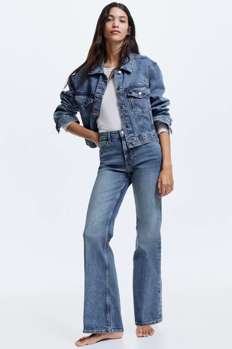 H&M  Flared High Jeans for Women | Best Price UAE