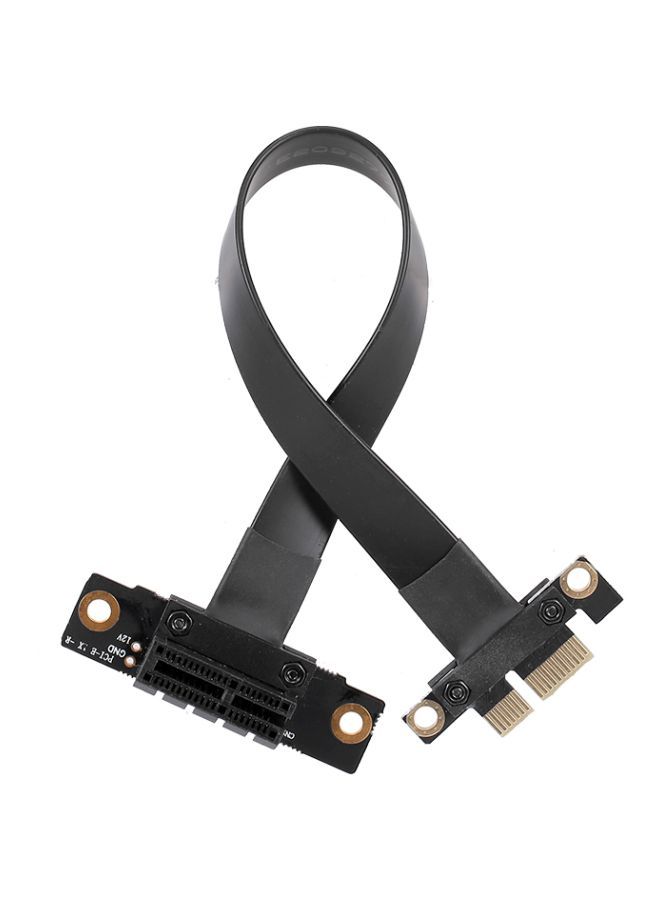 NIBEMINENT PCI-E 3.0 Extension Cable Black - Image 1