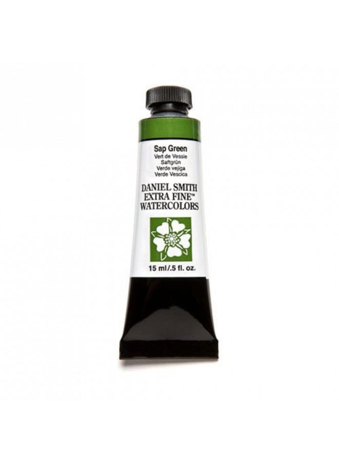 Daniel Smith DANIEL SMITH Extra Fine Watercolor 15ml Paint Tube, Sap Green (284600102), 0.5 Fl Oz (Pack of 1)  - Image 1
