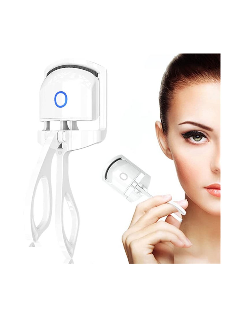 Arabest - Type-C Rechargeable 2 Temperature Mode Silicone Comb Electric Eyelash Curler - Image 1