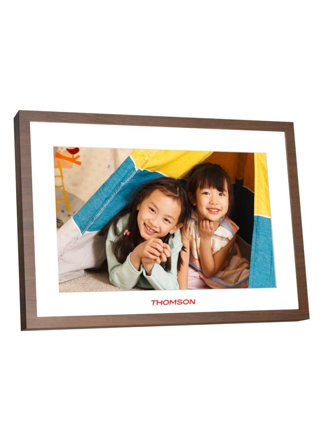 Thomson Rechargeable Digital Photo Frame, Wireless Electronic Al, 10.1-inch Hd Video Photo Music Player, Touchscreen, Wifi Remote Transfer, Internet Celebrity Gift, 1002 - Image 3