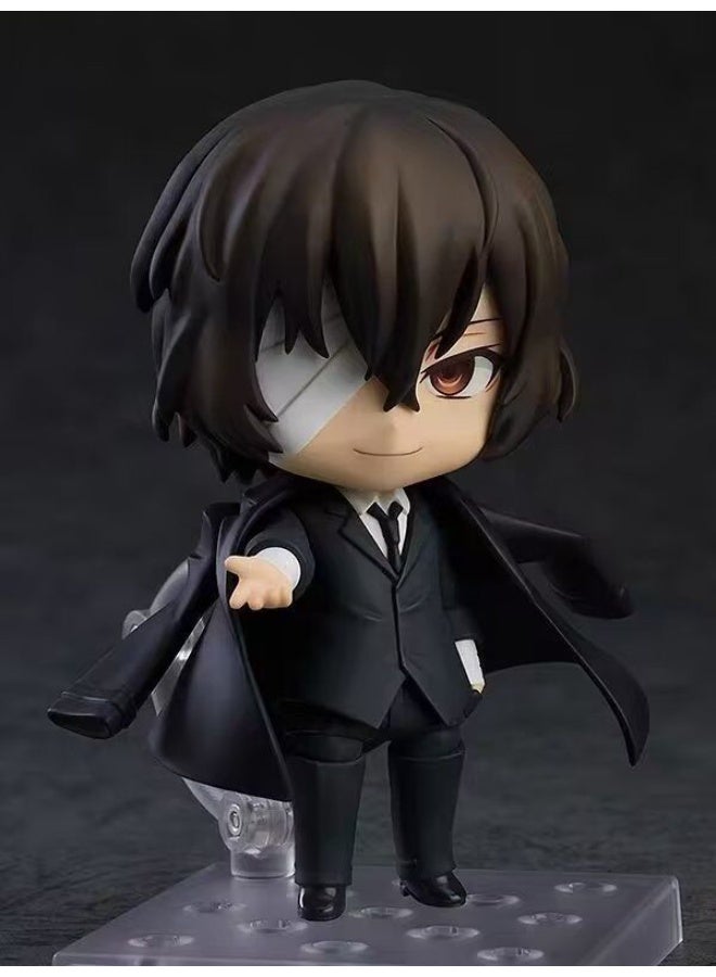 عام بونغو الضالة الكلاب دازاي أوسامو المنقولة دمية نموذج الديكور سطح المكتب الديكور لعبة هدية للعائلة والأصدقاء - Image 2