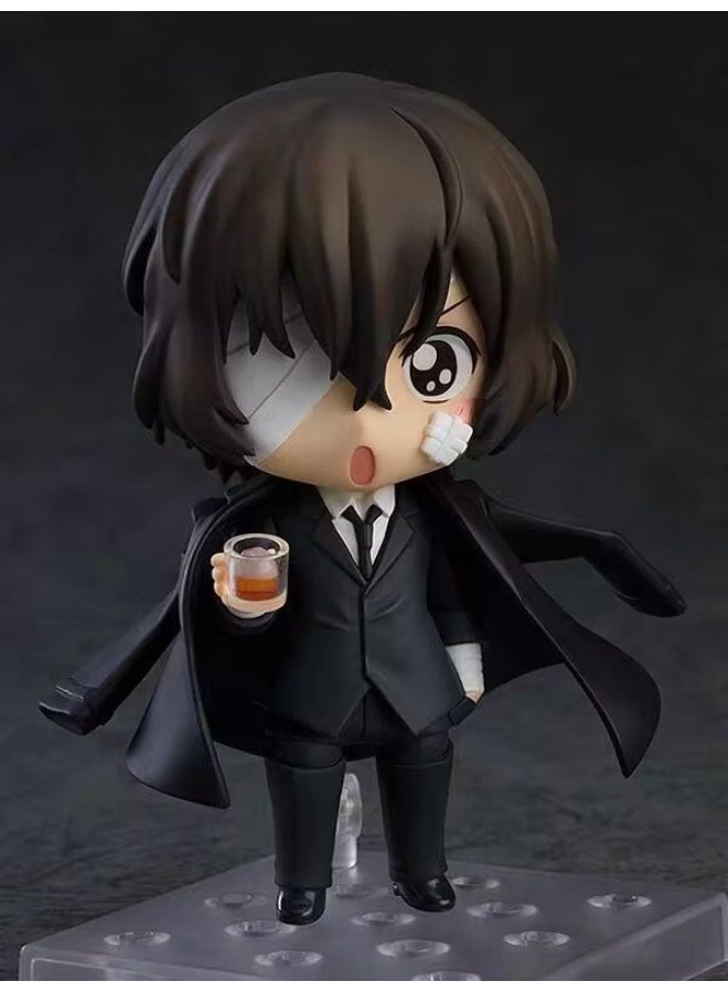 عام بونغو الضالة الكلاب دازاي أوسامو المنقولة دمية نموذج الديكور سطح المكتب الديكور لعبة هدية للعائلة والأصدقاء - Image 3