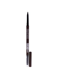 PUPA PUPA Milano High Definition Eyebrow Pencil - Easily Shape And Define Flawless Eyebrows - Fill And Volumize For Beautiful Thick Brows - Sculpt Your Arches With Smooth Precision - 002 Brown - 0.003 Oz  - Image 1