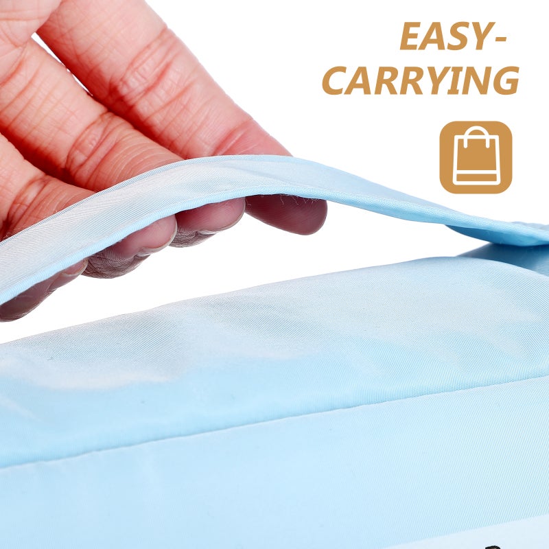 2 Pcs Travel Makeup Bags Fashion Cosmetic Bags Makeup Cases Storage Organisers for Women and Girls - Image 4