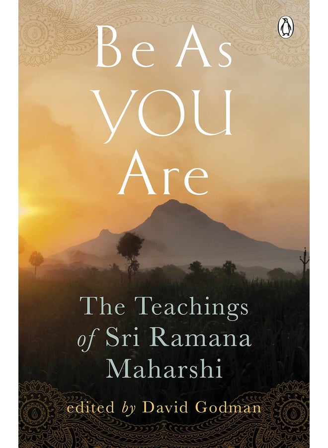 Be As You Are The Teachings of Sri Raman
