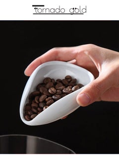 tornado gold Coffee Bean Ceramic Weighing Tray  - Image 2