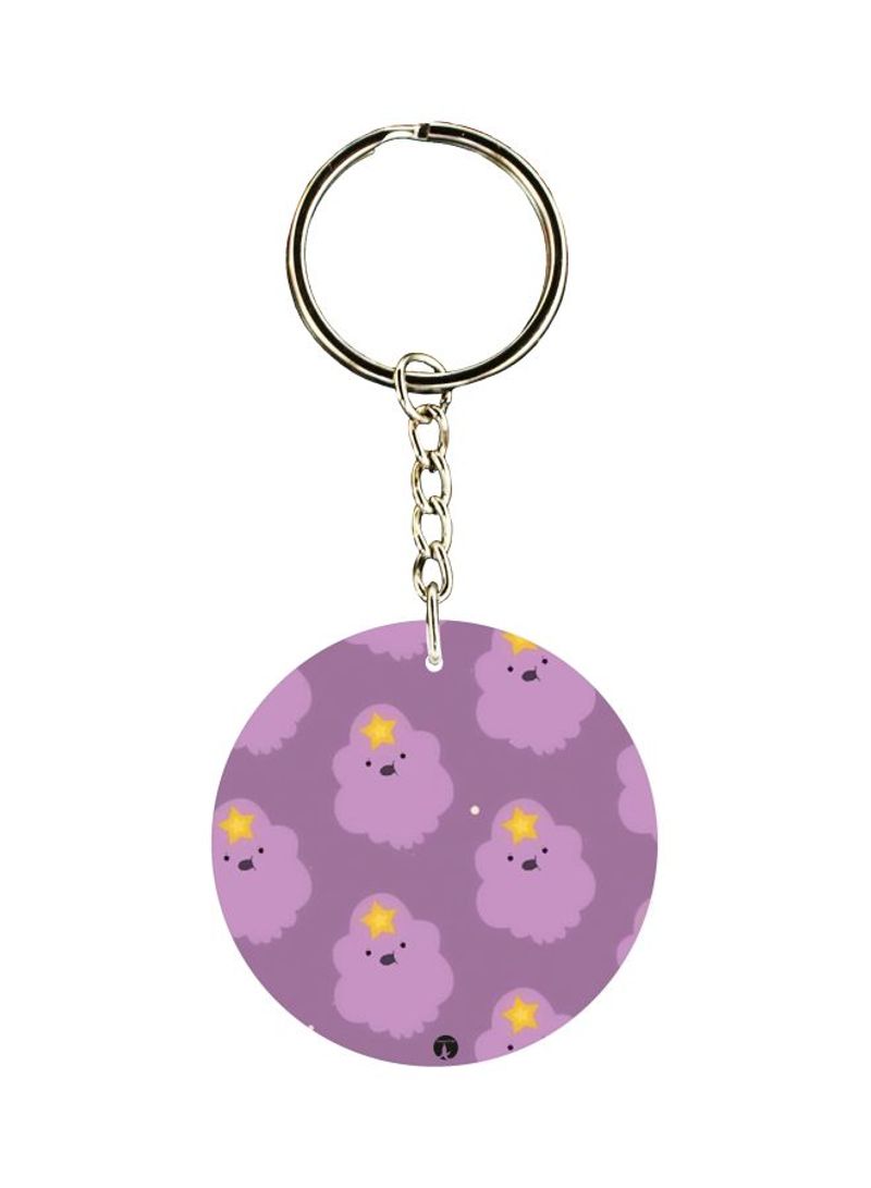 RKN Cartoon Printed Double Sided Keychain