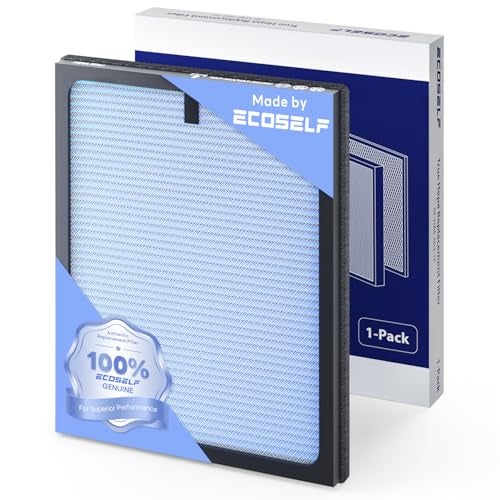 ECOSELF Genuine ECOSELF HAP603 Air Purifier Replacement Filter, 3-in-1 H13 True High-Efficiency Activated Carbon Filter, 1 Pack, Blue, Official, HAP603 & HAP603WF - Image 1