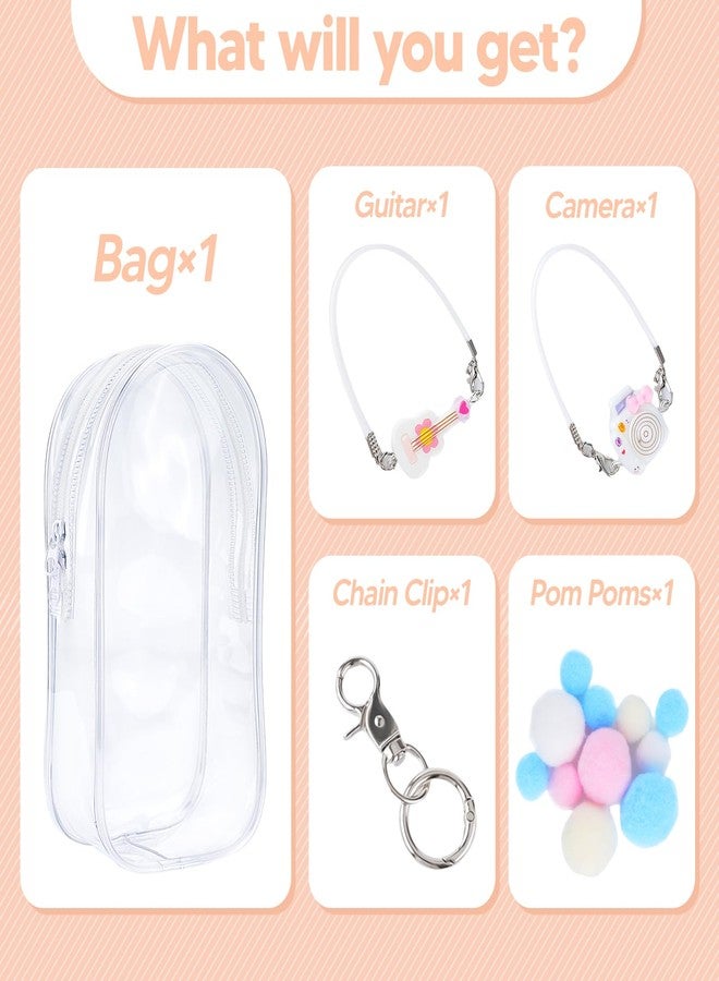 BDBHAVB Protective Case for Doll Bags, Display Bag for Doll Protective Case, Compatible with Standing and Sitting, Portable Zipper Closure Dustproof Collectibles Case for Doll (Transparent) - Image 4