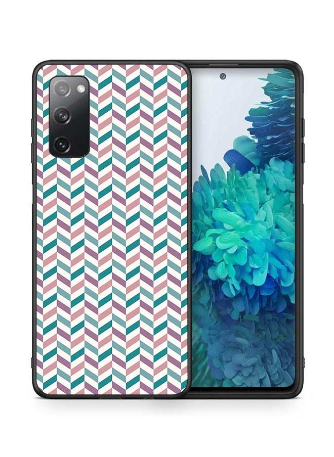 Okteq - TPU Protection and Hybrid Rigid Clear Back Cover Case Small Mix Patterns for Samsung Galaxy S20 FE 4G / Galaxy S20 FE 5G / Galaxy S20 FE 2022 - Image 1