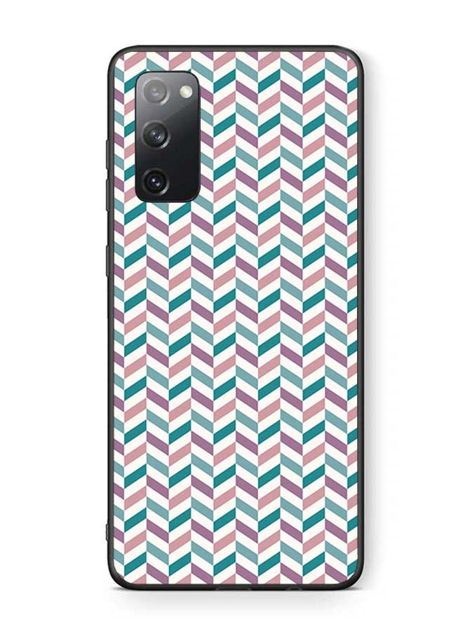 Okteq - TPU Protection and Hybrid Rigid Clear Back Cover Case Small Mix Patterns for Samsung Galaxy S20 FE 4G / Galaxy S20 FE 5G / Galaxy S20 FE 2022 - Image 1