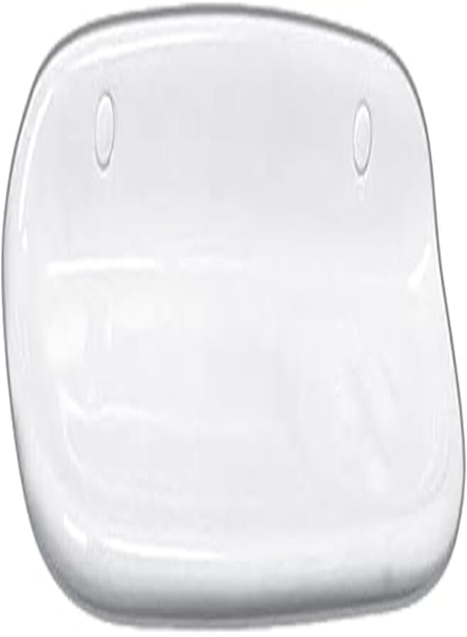 Ideal Ceramic Soap Dishes - White , 2724558125555