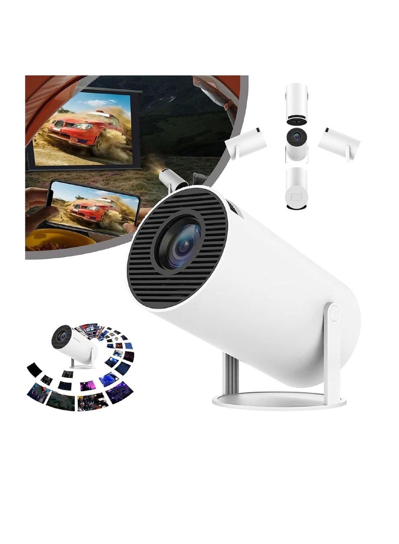 Projector,mpart projecty projector,ortable c screen projector,magcubic hy300 auto keystone co0rrection portable,with 2.4/5g wifi and bluetooth,180 degree flip  - Image 1