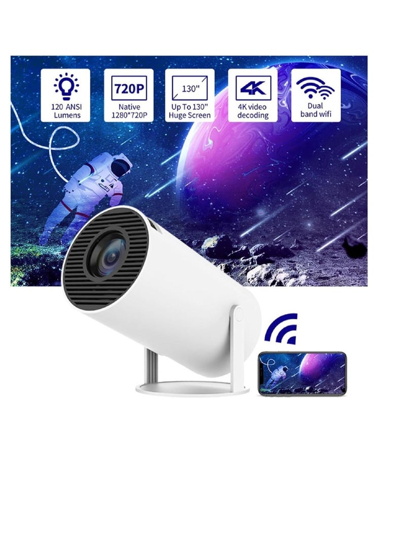 Projector,mpart projecty projector,ortable c screen projector,magcubic hy300 auto keystone co0rrection portable,with 2.4/5g wifi and bluetooth,180 degree flip  - Image 2