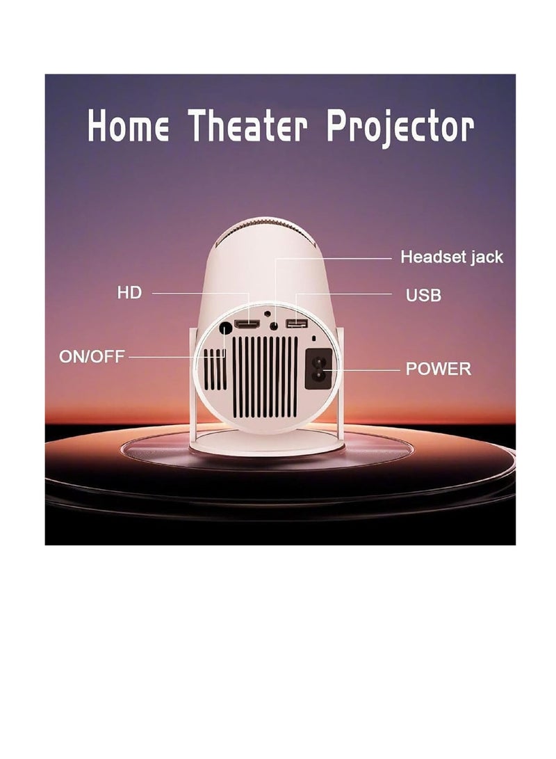 Projector,mpart projecty projector,ortable c screen projector,magcubic hy300 auto keystone co0rrection portable,with 2.4/5g wifi and bluetooth,180 degree flip  - Image 4