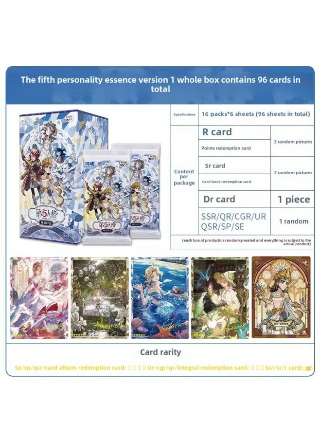 The Magic Boy Of The Card Tour Makes The Sea 2 Cards Fight The Day Bag Pro-sign The Card Blind Box Ao Bing Movie Seal God List Around-Color:Flash Soul Edition Fifth 10 Yuan Pack☆Full Box Of 16 Packs☆Retail 10 Yuan/pack  - Image 1