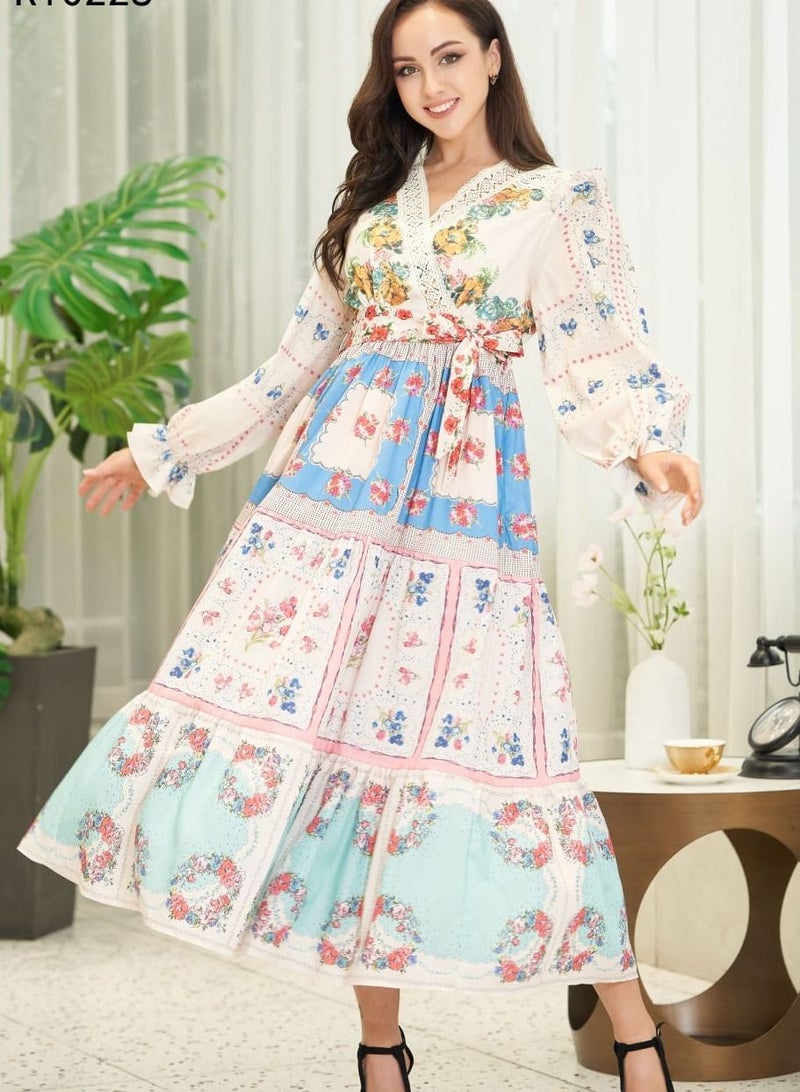 floral long dress  - Image 2