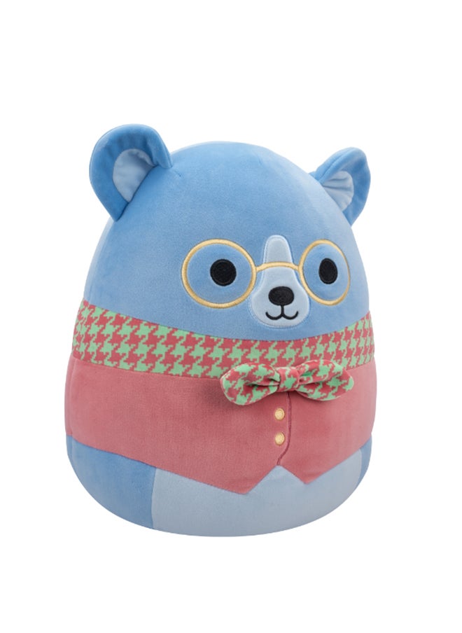 Squishmallows 5 inch Ozu the Periowinkle Bear , Officially Licensed Kellytoy Plush Toy, Colorful Soft Toy, Gift for Kids, Girls & Boys Washable Squishy Stuff Toy Multicolor All Age  - Image 2