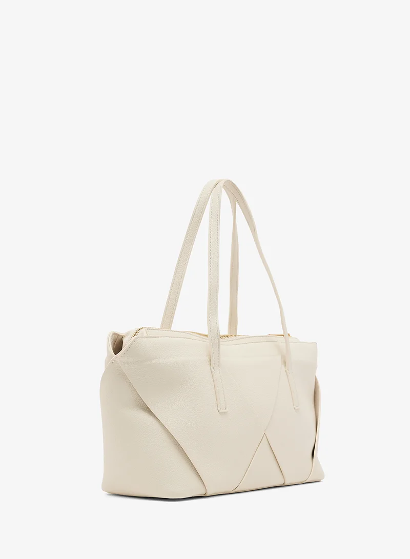 ELLA Structured East-To-West Tote