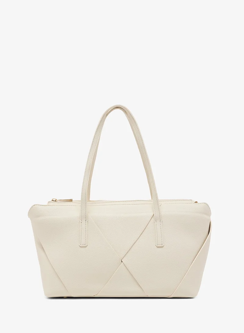 ELLA structured east-to-west tote