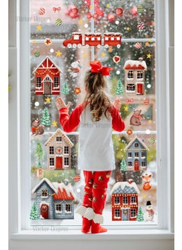 Sticker Express New Year Joy in Cute Town Christmas Glass Wall Door Sticker Set - pzsku/Z48B13F9DB58E448485A5Z/45/_/1725723157/3c989476-73c2-45da-86ba-1989a1a5669a