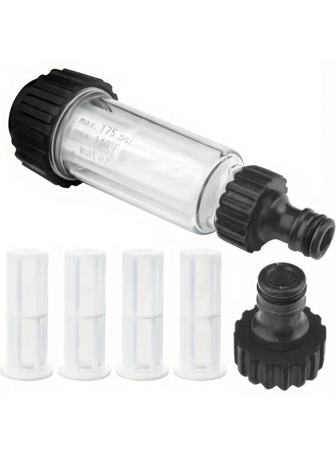 High Pressure Washer Filter Kit With 4 Filters Quick Adapter 175PSI For Garden Water Pump RV - Image 1