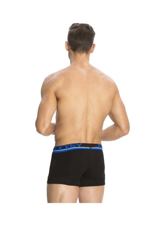 JOCKEY - Jockey FP03 Men Super Combed Cotton Rib Solid Trunk with Ultra soft Waistband - Image 1