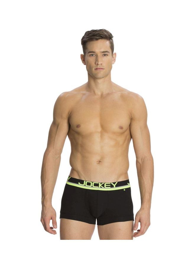 JOCKEY - Jockey FP03 Men Super Combed Cotton Rib Solid Trunk with Ultra soft Waistband - Image 1