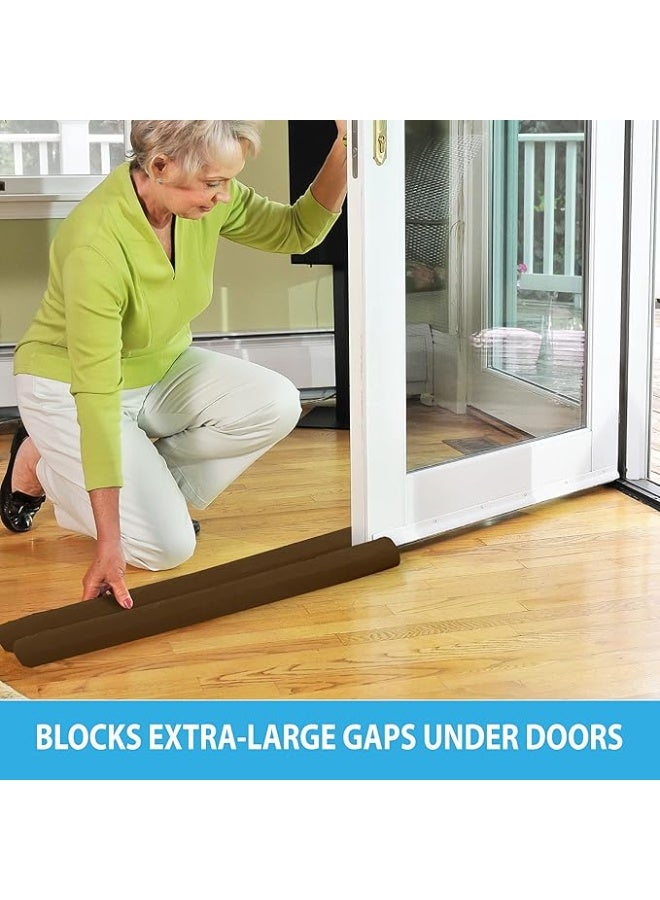 Double door bottom guard - insulates against air, dust and noise - Image 4