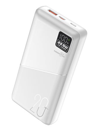 20000 mAh - White