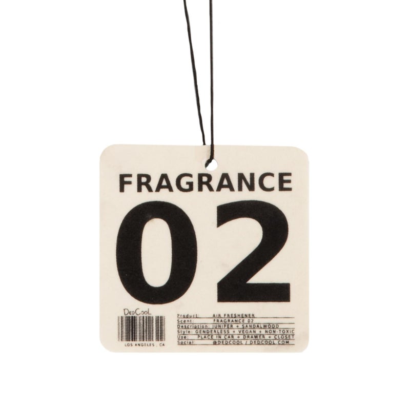 DedCool Air Freshener in Fragrance 02 Hanging Odor Eliminator for Cars Closets Drawers Juniper Green Floral Sheer Woods Patchouli Sandalwood Vegan NonToxic CrueltyFree - Image 2