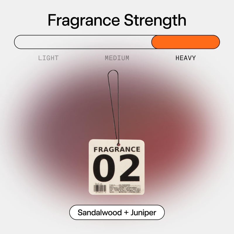 DedCool Air Freshener in Fragrance 02 Hanging Odor Eliminator for Cars Closets Drawers Juniper Green Floral Sheer Woods Patchouli Sandalwood Vegan NonToxic CrueltyFree - Image 4