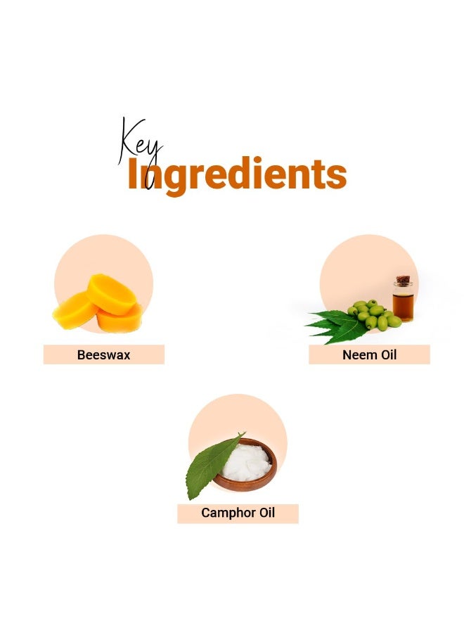فيديك لاين كريم تدليك القدم من فيديك لاين، يحسن تماسك البشرة ويحافظ على الرائحة بعيدًا مع شمع النحل وزيت النيم لتغذية القدمين، 400 مل - Image 5