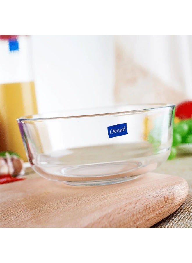 OCEAN GLASSES Ocean Assurance Glass Salad Bowl – 18 cm Diameter, 1100 ml Capacity, Thailand Made - Image 3