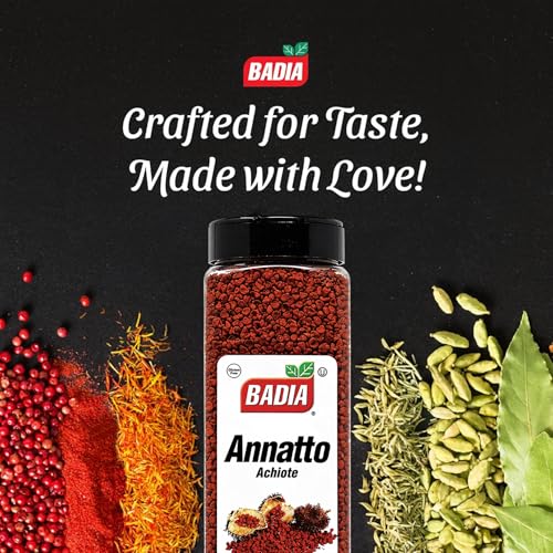 Badia Whole Annatto 22 oz  Warm Peppery Slightly Nutty Flavor  Achiote Seeds for Natural Color  Seasoning - Image 5