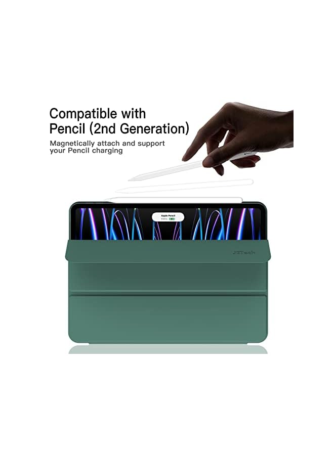 Jetech Magnetic Case for iPad Pro 11 Inch All Models, and iPad Air 5/4 (10.9-inch 2022/2020), Support Pencil 2nd Gen Charging, Magnetic Attachment, Cover with Auto Wake/Sleep (Misty Blue) - Image 4