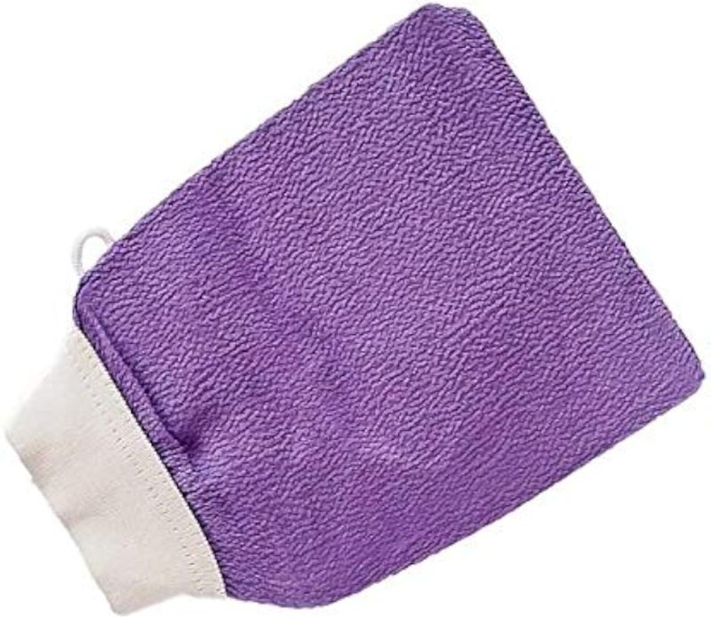 Moroccan Exfoliating Hammam Bath Glove color Purple