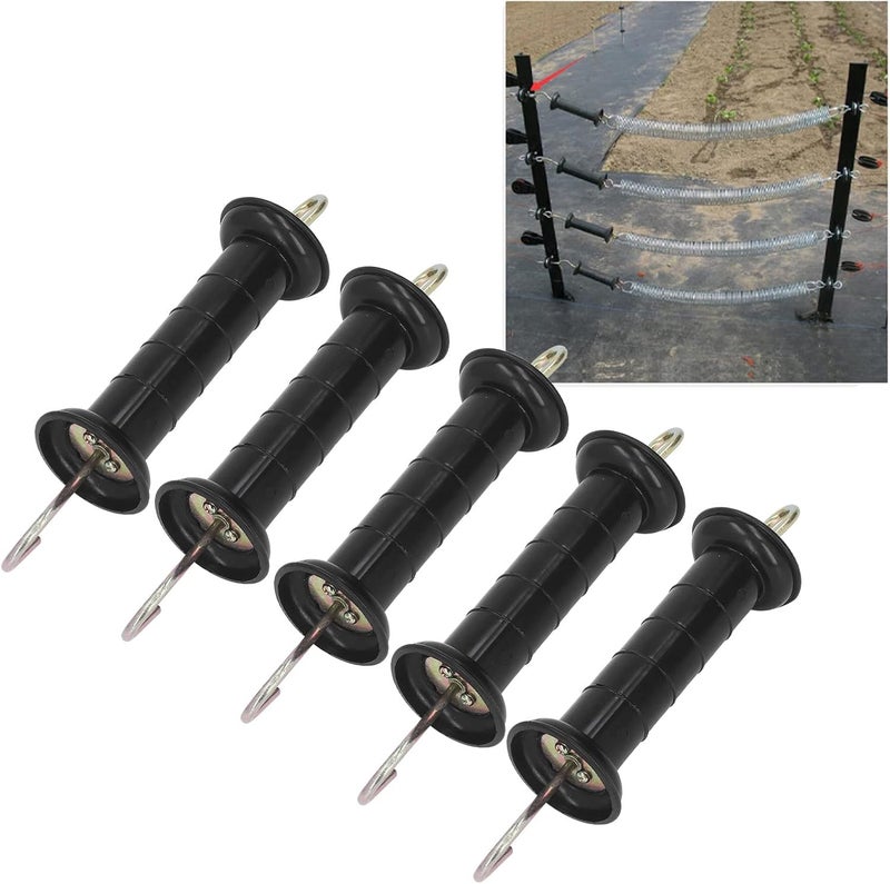 Shock rubber edge Pilipane Electric Fence Handle Set of 5, Insulated Gate Grips for Safe Farm Pasture Management Repeated detach compatible build Low maintenance Affordable purchase options Transit damage minimized design Global easy assemble picks Wide range usage design Quick assemble Wide use compliant quality Simple multifunctional build Chemical free All-round applied quality Efficiency boosted construction Modern look Smooth joint User feedback upgraded quality Changing environment compatible Practical design alternatives Anti slip Batch consistent craftsmanship Advanced compact design Modern versatile shape Gulf market trial optimized design Gulf climate tested upgraded quality All storage space compatible - Image 4