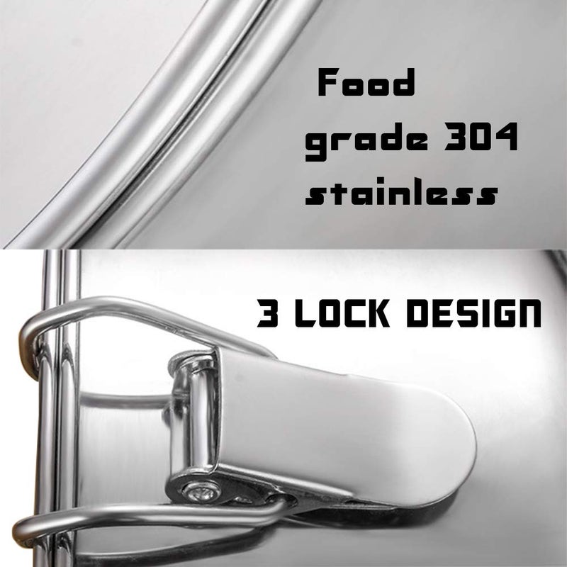 Lcilent Flan Mold with Lid, Stainless Steel Flan Pan for Instant Pot 6QT(3QT, 8QT Avail) - Flanera Flan Maker Come with Rack and Spatula - Image 2