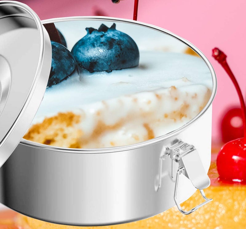 Lcilent Flan Mold with Lid, Stainless Steel Flan Pan for Instant Pot 6QT(3QT, 8QT Avail) - Flanera Flan Maker Come with Rack and Spatula - Image 5