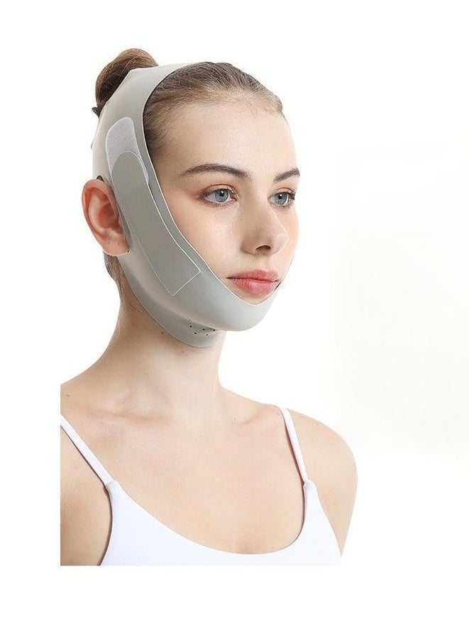 Generic - Double Chin Reducer,V Line Mask Face Lifting Strap,Face Lift Chin Strap Sculpting Tool,Reusable Face Shaper and Lifting Belt,Chin Up Eliminator,Exclusive Formula For Efficient Improvement(Green) - Image 1