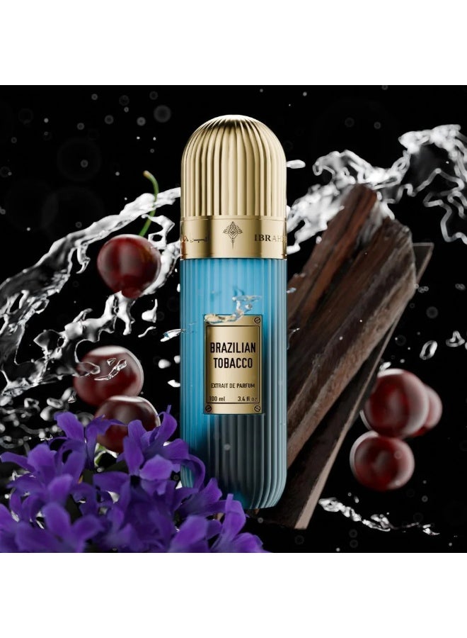 ابراق ابراهيم القرشي عطر التبغ البرازيلي 100 مل - Image 2