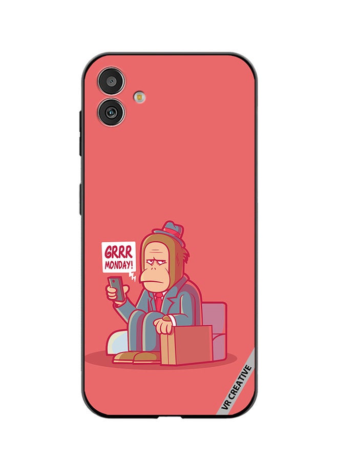 VR CREATIVE Protective Case Cover For Samsung Galaxy F14 Mondays Design Multicolour - Image 1