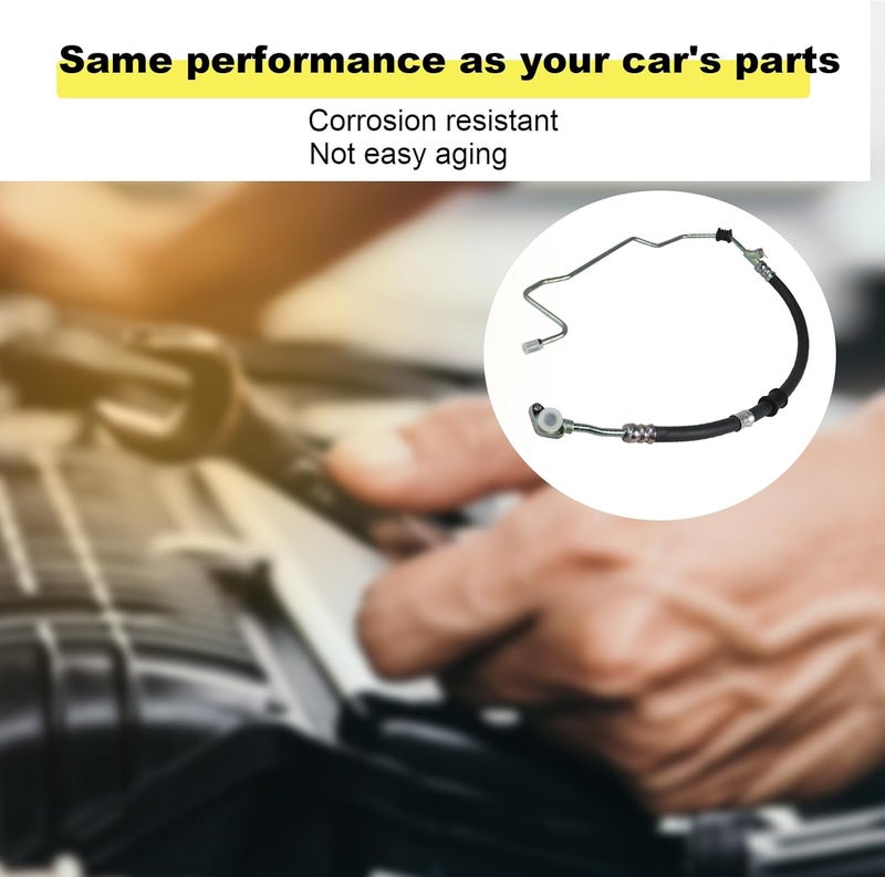 WMPHE Power Steering Pressure Hose Compatible with Honda Accord 30L V6 2003 2004 2005 2006 2007 Replacement for 53713SDBA01 3401202 - Image 5