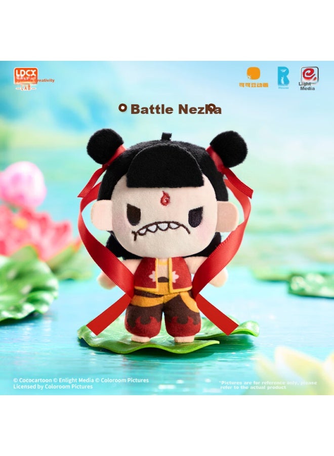 Ldcx Lingdong Chuangxiang Nezha Zhimo Naohai 2 Plush Puqinunu Doll, Action Figure, Peripheral Toy - Blind Box Single Pack - Image 3